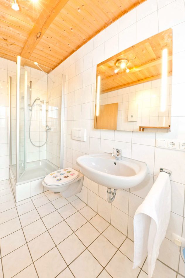 2. Badezimmer:Badezimmer mit Dusche als Alternative zum 1. Badezimmer